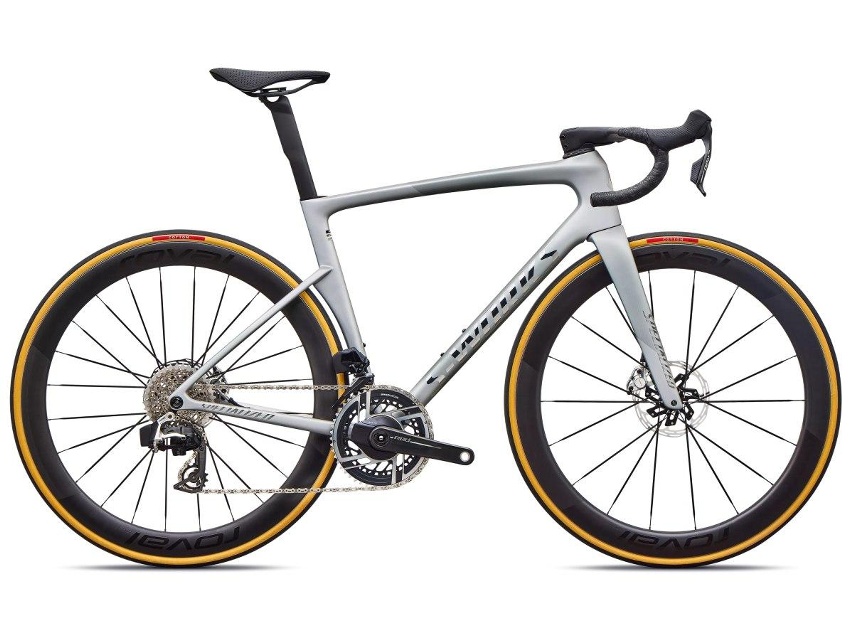 Specialized S-Works Tarmac SL9 SRAM RED Racercykel Satin Silver Dust