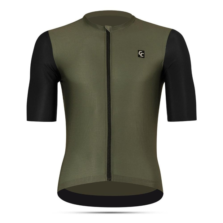CC Race SS Jersey Cykeltröja Army Green/Black II i gruppen Kläder/skor/hjälm / Tröjor / Kortärmade tröjor hos CykelCity (10922)