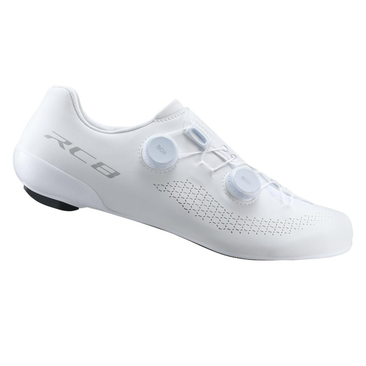 Shimano SH-RC810 Racerskor White Wide i gruppen Kläder/skor/hjälm / Skor / Racerskor hos CykelCity (10978)