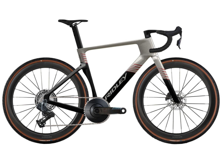 Ridley Kanzo Fast 2.0 SRAM Force XPLR Gravelcykel Autumn Grey/UD Carbon i gruppen Cyklar / Gravelcykel/cyclocross hos CykelCity (10995)