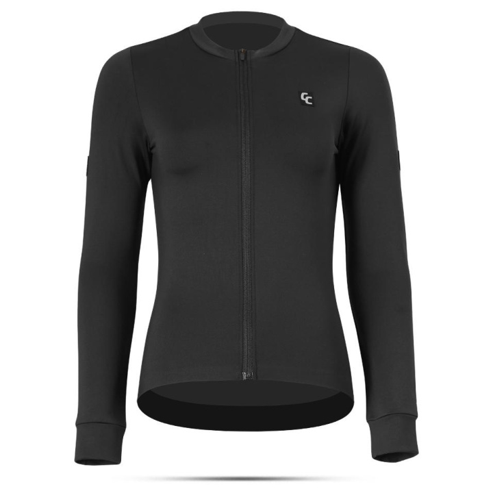 CC Classic Womens Long Sleeve Jersey Cykeltröja Black i gruppen Kläder/skor/hjälm / Tröjor / Långärmade tröjor hos CykelCity (11011)