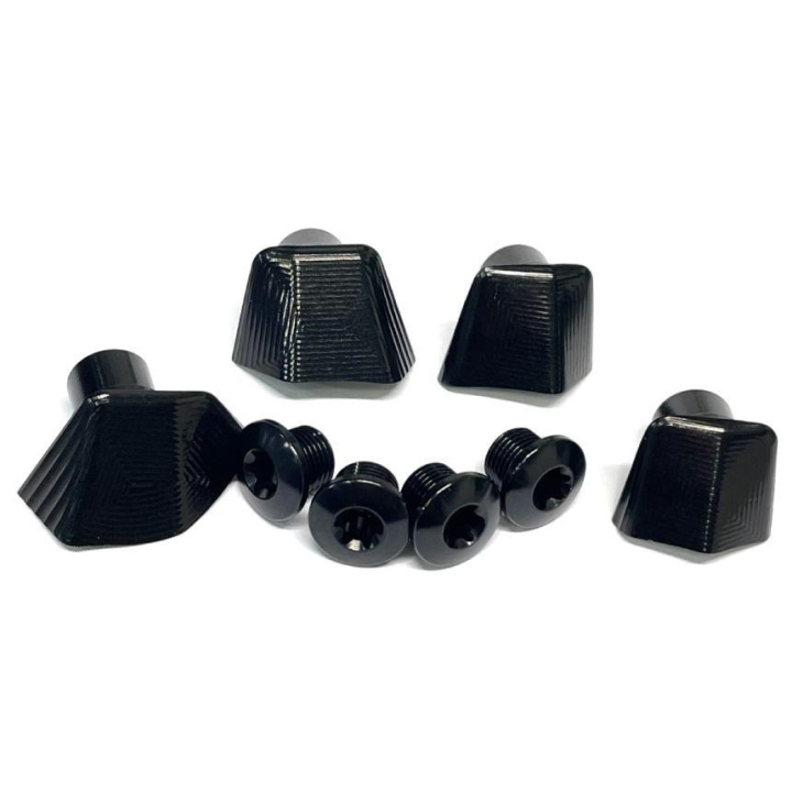 AbsoluteBLACK Chainring Bolt Cover Ultegra R8000 i gruppen Komponenter / Klingor / Klingbultar hos CykelCity (32048)