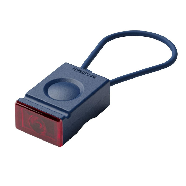 BOOKMAN Block Light Baklampa Blue i gruppen Tillbehör hos CykelCity (49882)
