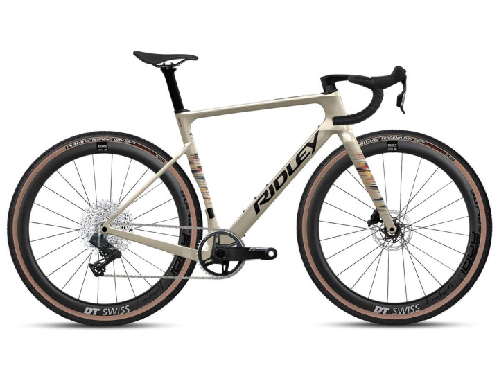 Ridley ASTR RS Force XPLR Testbike Raw Sugar M i gruppen Cyklar / Testcyklar hos CykelCity (55276)