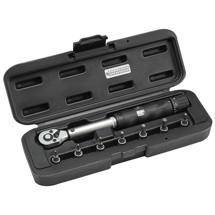 Voxom Torque-Set Momentnyckel med Bits 2-14 Nm i gruppen Tillbehör / Verktyg hos CykelCity (56246)